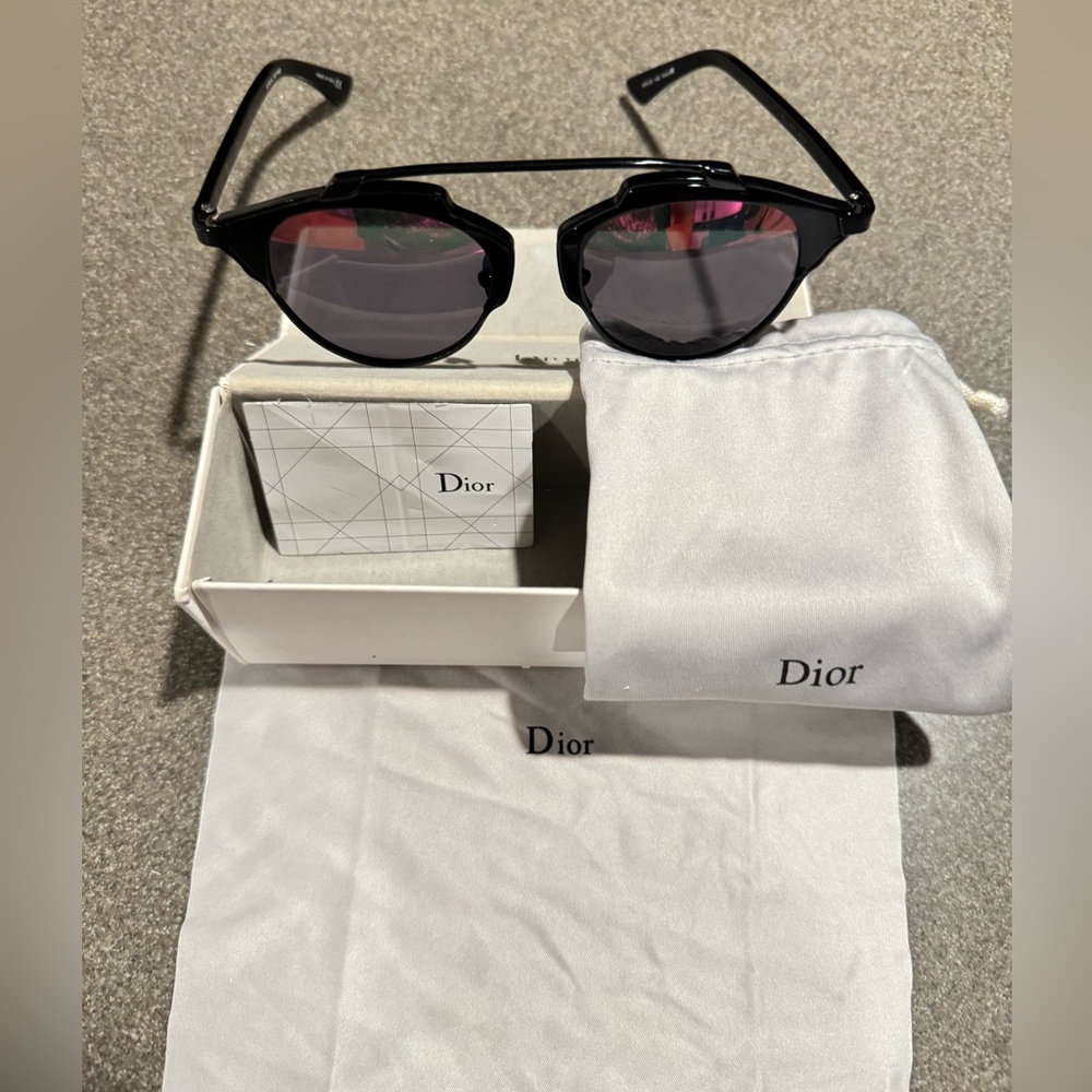 Dior Soreal Purple / Pink Sunglasses - Picture 2 of 5